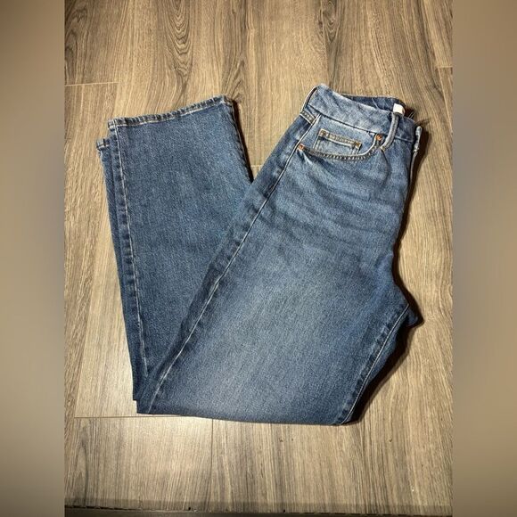 Forever 21 Straight Leg Blue Jeans EPC Size 28 Excellent Preloved Condition - Picture 4 of 5